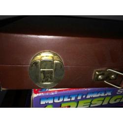 Backgammon in koffer inclusief schaakset