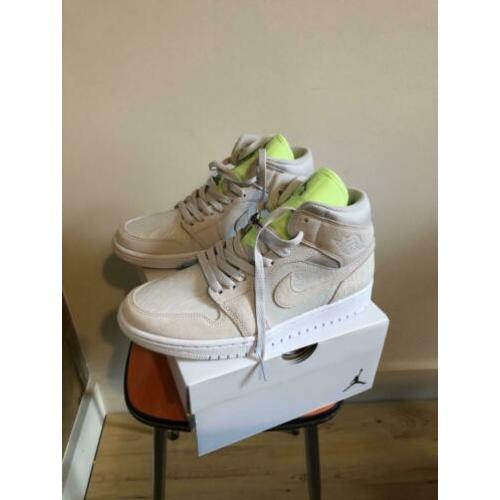 WMNS AIR JORDAN 1 MID vast grey ghost green US 9 | EUR 40,5