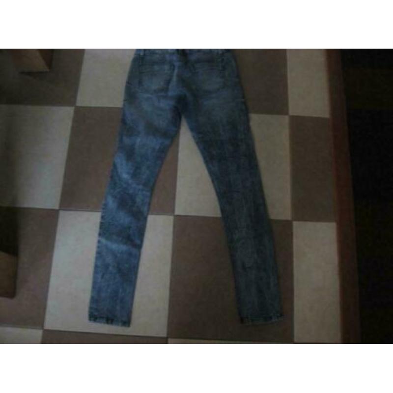 blauwe stone wash spijkerbroek Denim Co, maat w28/29