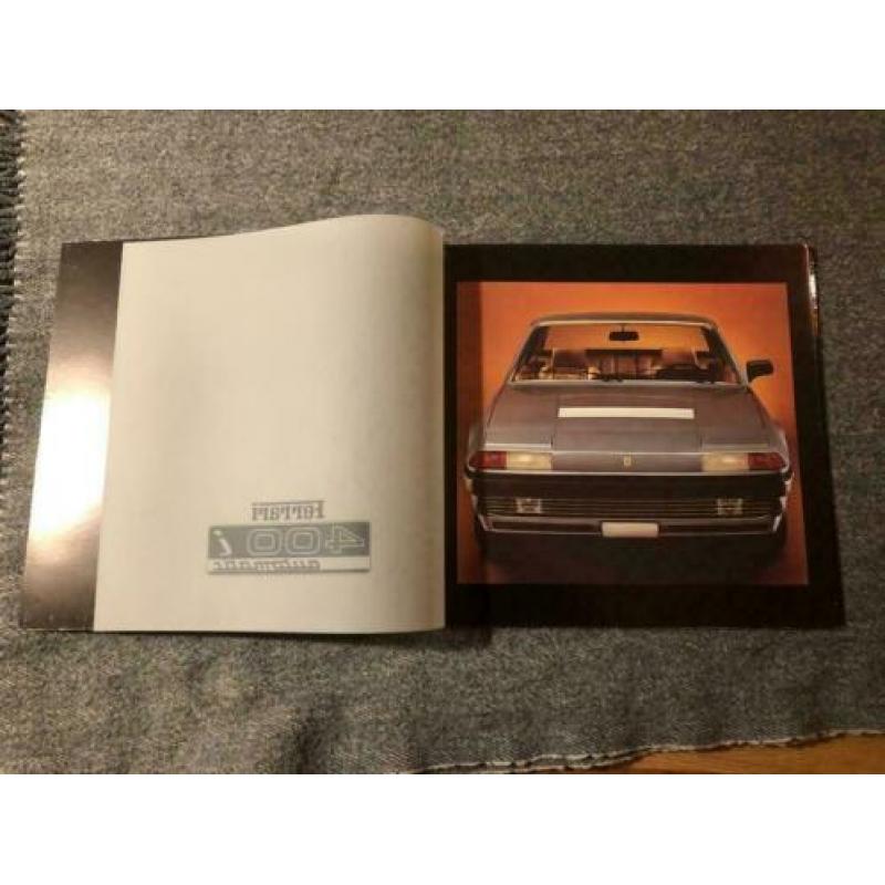 Brochure / Folder Ferrari 400i automatic