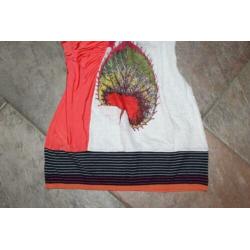 Pianurastudio vlot stretch tuniek mt 40