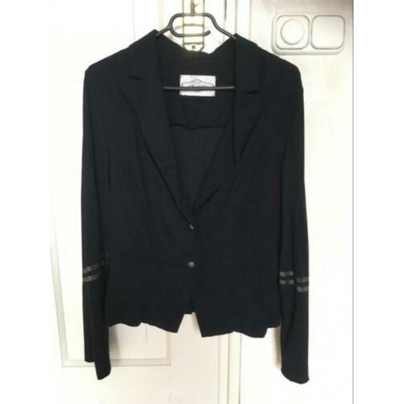 Jane Lushka donkerblauw colbertje S
