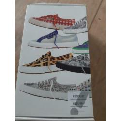 Superga gympen geel nieuw incl doos maat 40
