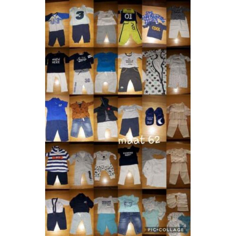 Grote partij babykleding maat 62