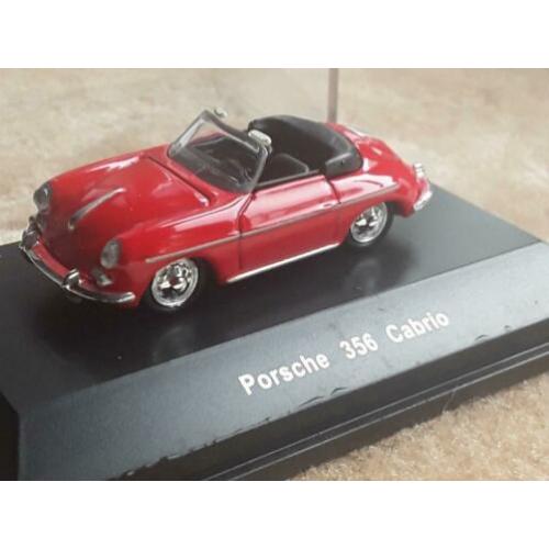 Porsche 356 cabrio mint in doos 4.5cm ( n spoor)