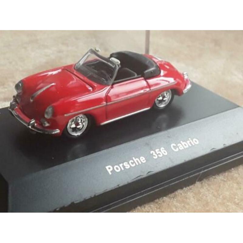 Porsche 356 cabrio mint in doos 4.5cm ( n spoor)