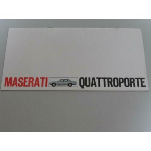 Folder Maserati Quattroporte