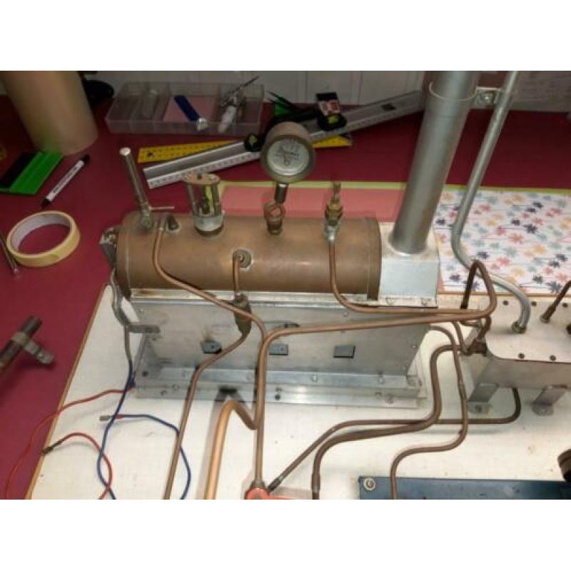 stoommachine uit de jaren 70