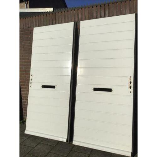 Voordeur 93x211,5cm ingefreesd driepuntssluiting schanieren
