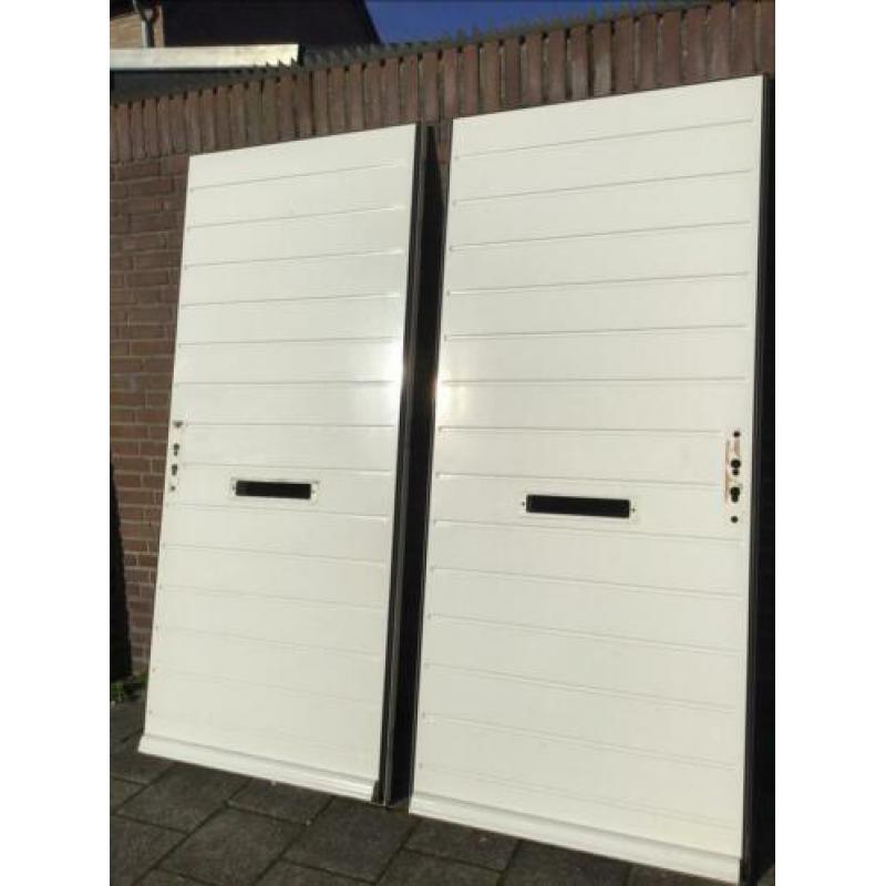 Voordeur 93x211,5cm ingefreesd driepuntssluiting schanieren