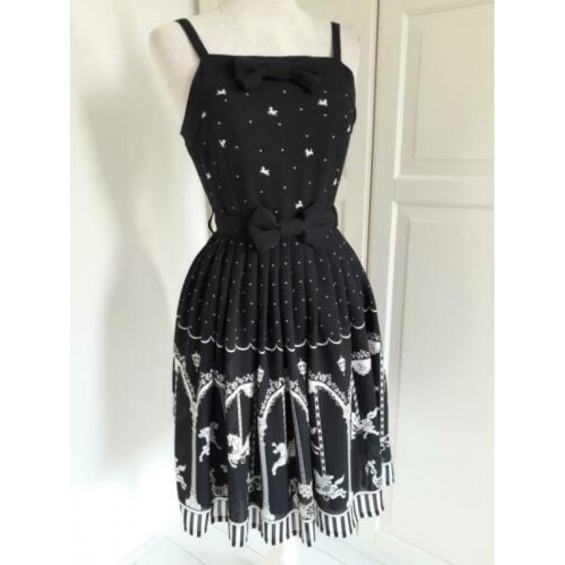 Innocent World jurk gothic classic lolita JSK zwart wit 34