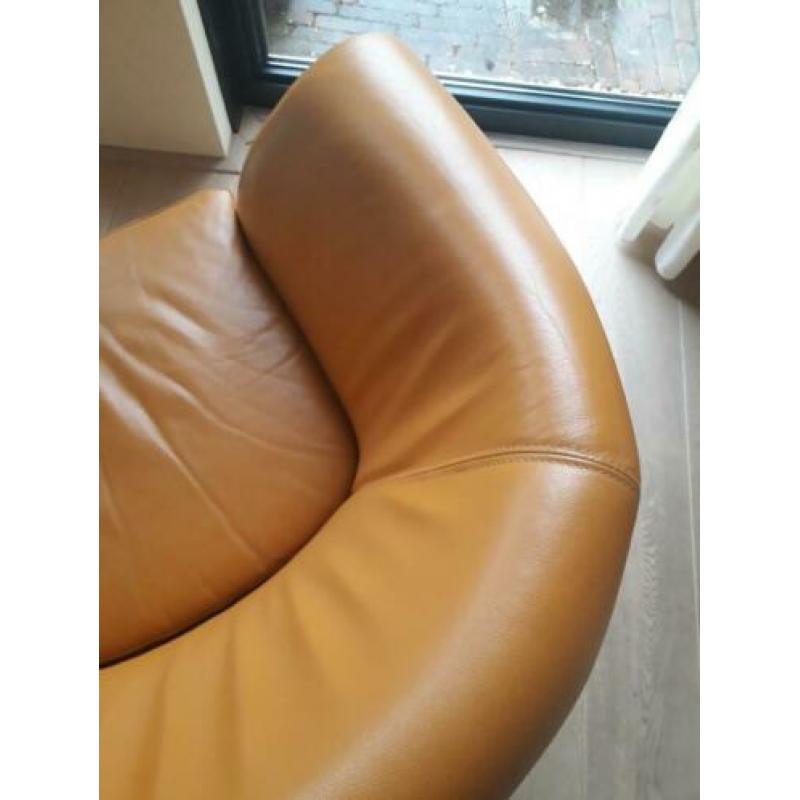Mooie leren fauteuil