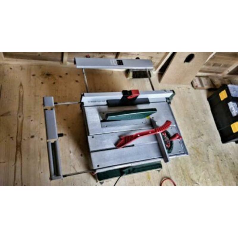 bosch pts 10 zaagtafel nog als nieuw met onderstel