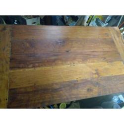 eettafel teakhout