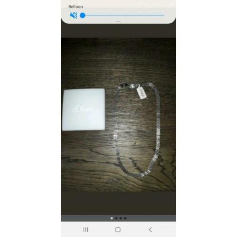 Soliver ketting zilver nieuw
