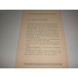 Programma Sprookjes kinderoperette Roodkapje en de Wolf 1936