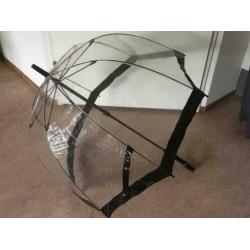 Paraplu van Fulton Birdcage Zwart