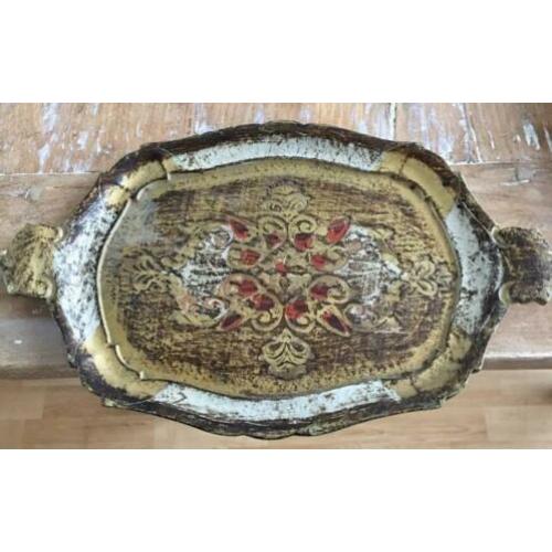 Dienblad Venetiaans, dienblad vintage