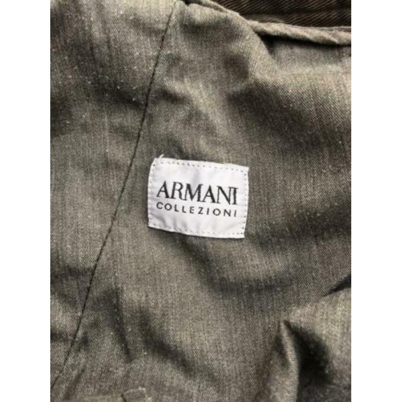 Armani donkerbruine broek maat XL, 36