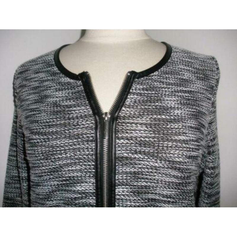 ESMARA vest zwart wit maat 40 - nieuw -