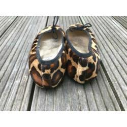 DUNGELMANN leopard ballerina's maat 36 nieuwstaat