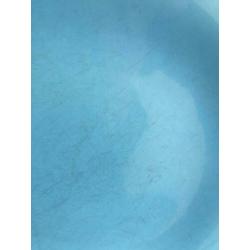 Blauwe retro vintage 2 borden Boch Belgium