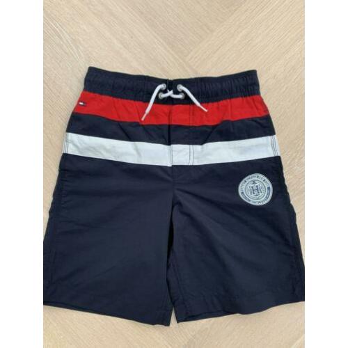 ZGAN: Zwembroek /zwemshort van Tommy Hilfiger maat 128 / 8jr