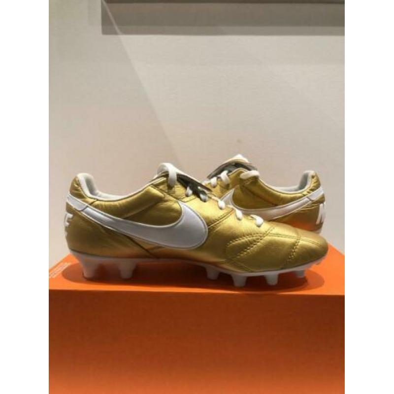Nike Premier 2 FG Voetbalschoen Goud maat 39 (Mercurial)