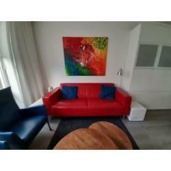 Mooie leren bank