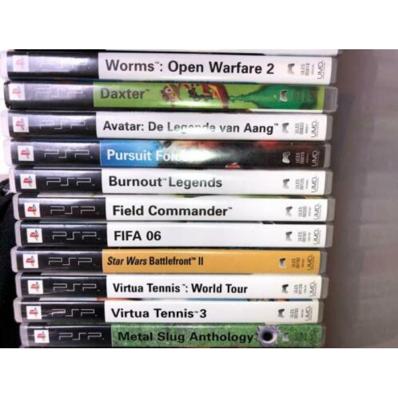 18 spellen waaronder Metal Slug, Virtual Tennis3