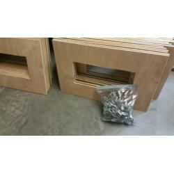 20x Design spots inbouw 2xAR111 dimbaar
