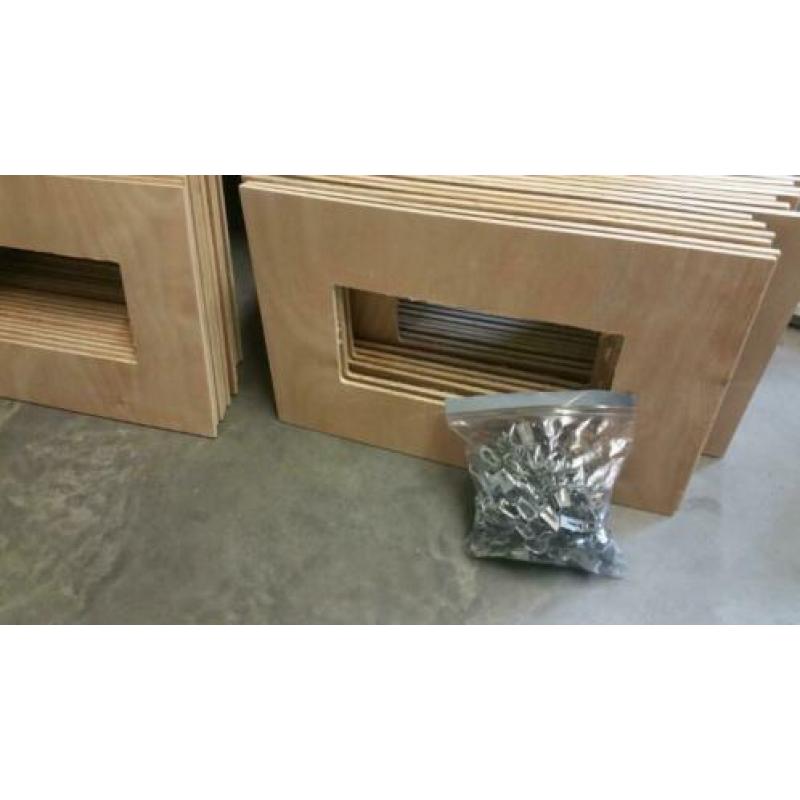 20x Design spots inbouw 2xAR111 dimbaar