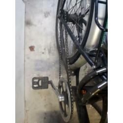 Vouwfiets in goede staat met nieuwe banden erop