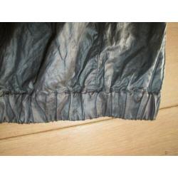 Gave taupekleurige midirok SARAH PACINI maat 2 maat 40/42