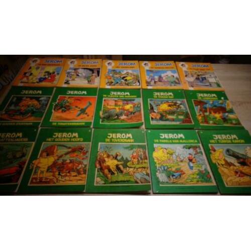 Jerom stripboeken 55 stuks goede staat, een aantal redelijk.