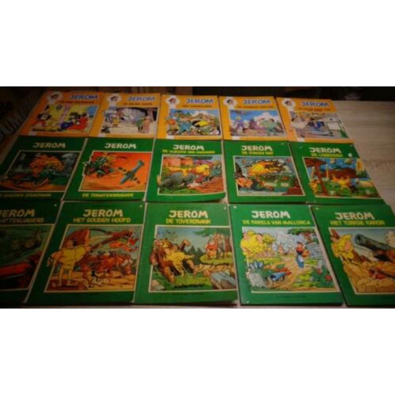 Jerom stripboeken 55 stuks goede staat, een aantal redelijk.