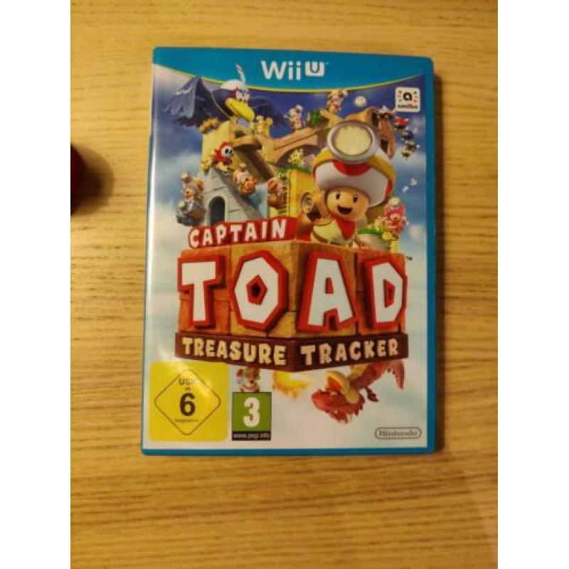 Wii U Captain Toad Treasure Tracker met Toad Amiibo