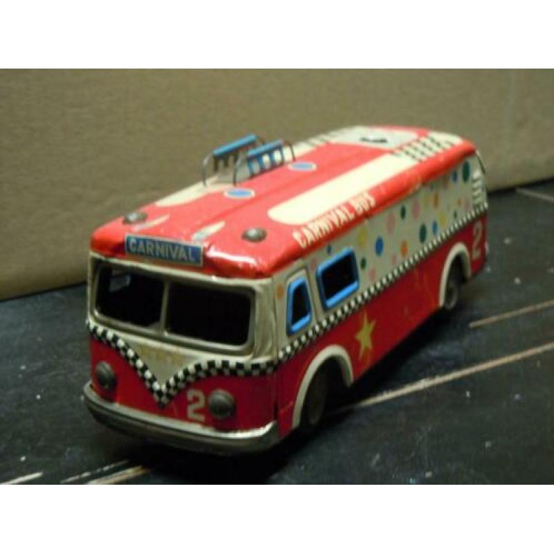 Blikken Carnival Bus. Made in Japan van het merk ASC Afmetin