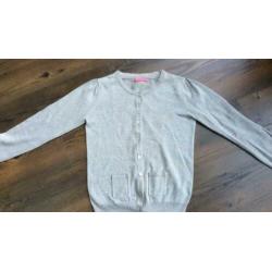 Vestje met glitter maat 134-140 name it en Lebig