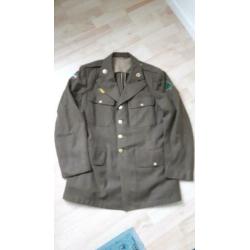 WW2 US Class A jas, 91st Inf. Div. & Italy patch 40R '42