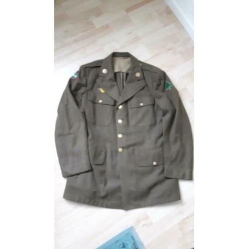 WW2 US Class A jas, 91st Inf. Div. & Italy patch 40R '42