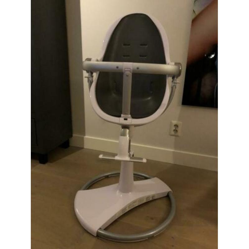 Bloom Fresco Chrome Kinderstoel (wit/grijs)