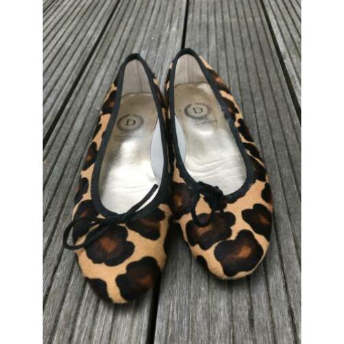 DUNGELMANN leopard ballerina's maat 36 nieuwstaat