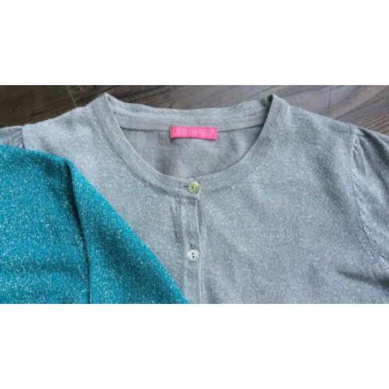 Vestje met glitter maat 134-140 name it en Lebig