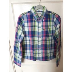 Overhemd geruit multicolor Abercrombie & Fitch maat M