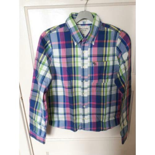 Overhemd geruit multicolor Abercrombie & Fitch maat M