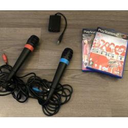 Sony PS2 Playstation 2 Singstar pack 2 games