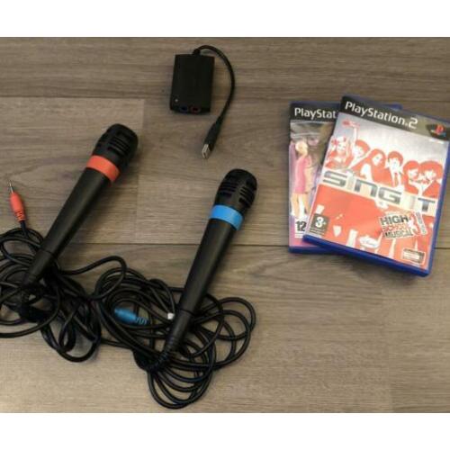 Sony PS2 Playstation 2 Singstar pack 2 games