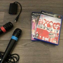 Sony PS2 Playstation 2 Singstar pack 2 games