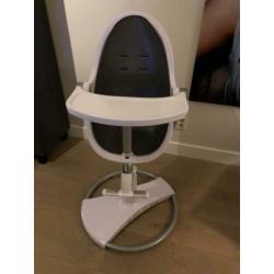 Bloom Fresco Chrome Kinderstoel (wit/grijs)